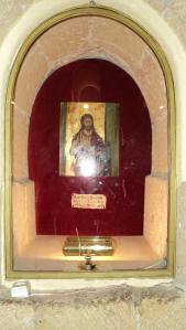 Retrato y reliquia de San Juan Bauttista